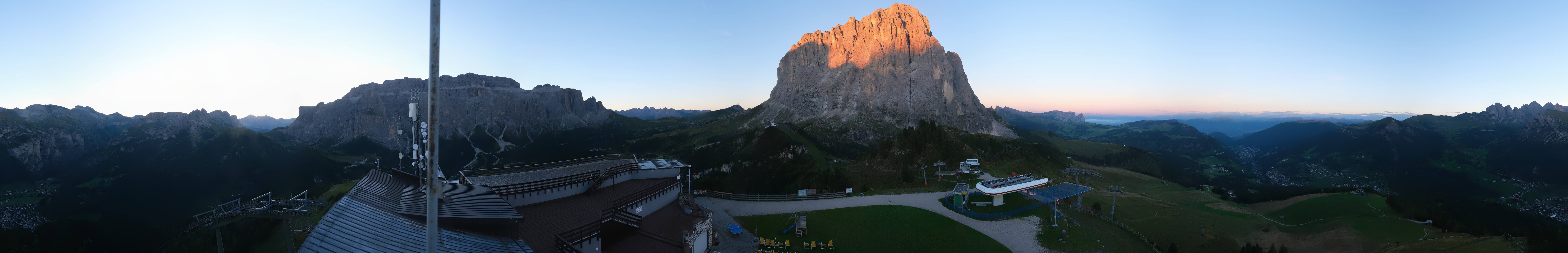 Archiv Foto Webcam Gröden: Ausblick Ciampinoi