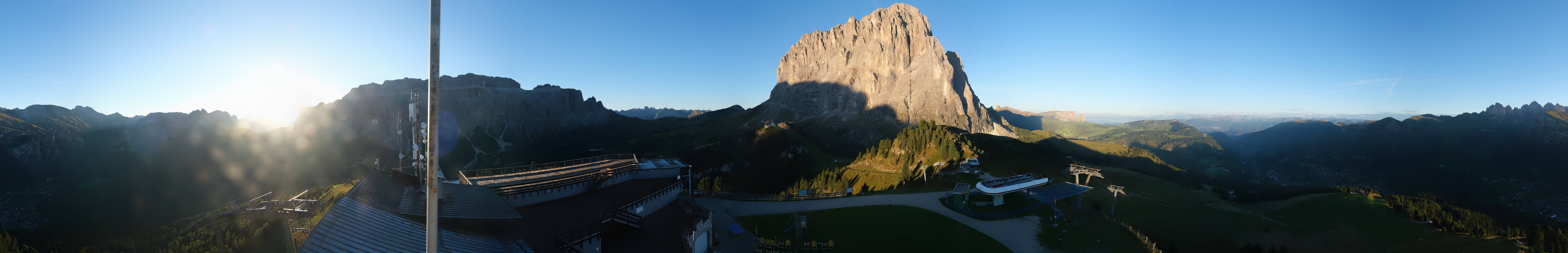 Archiv Foto Webcam Gröden: Ausblick Ciampinoi