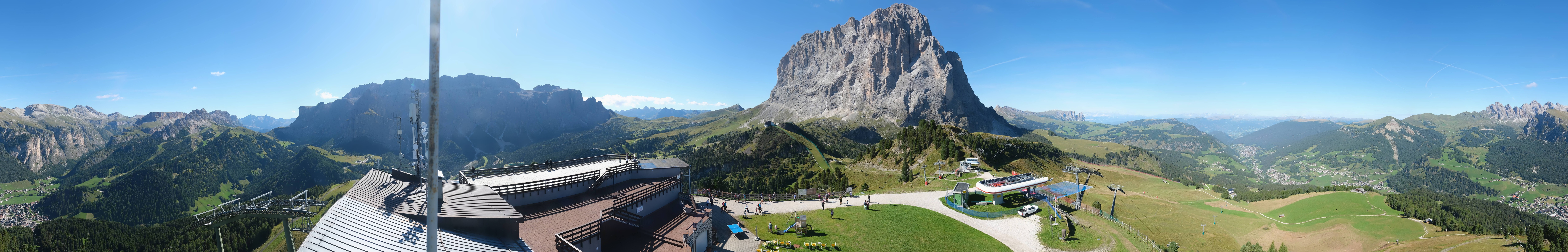 Archiv Foto Webcam Gröden: Ausblick Ciampinoi