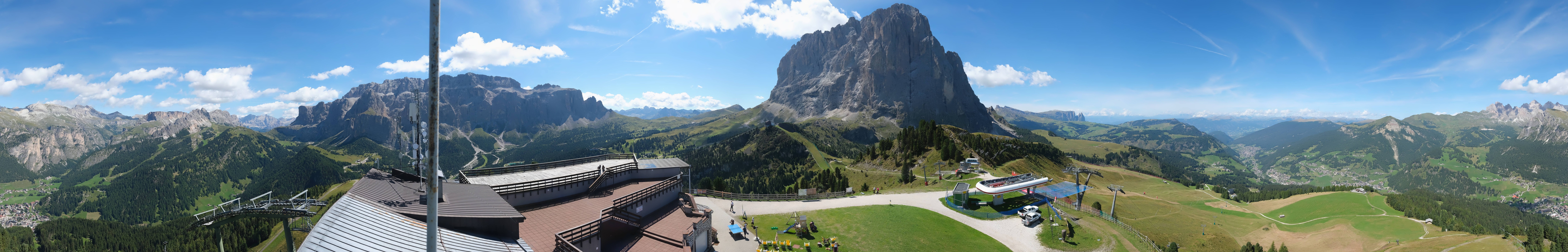 Archiv Foto Webcam Gröden: Ausblick Ciampinoi