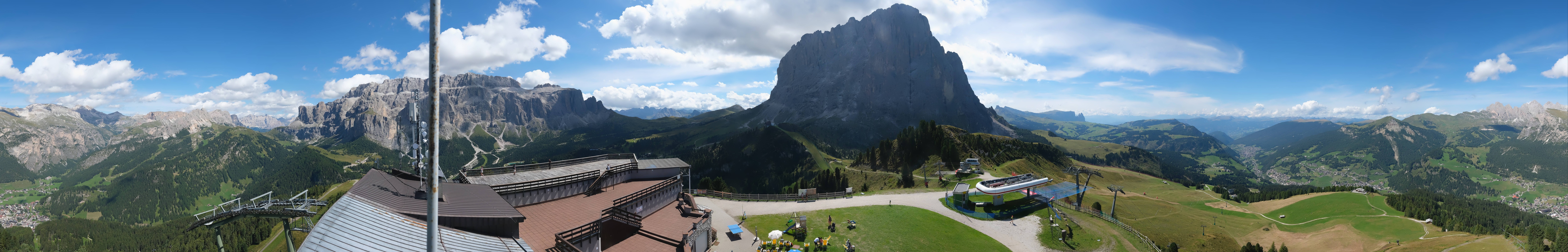 Archiv Foto Webcam Gröden: Ausblick Ciampinoi