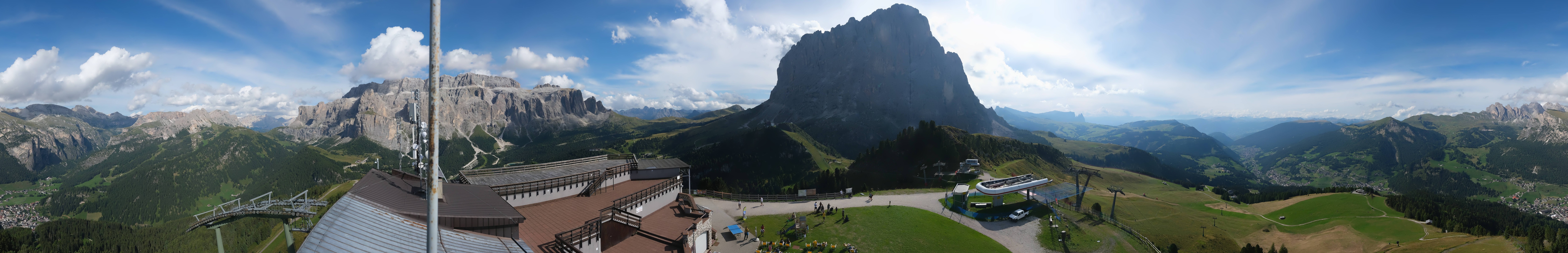 Archiv Foto Webcam Gröden: Ausblick Ciampinoi