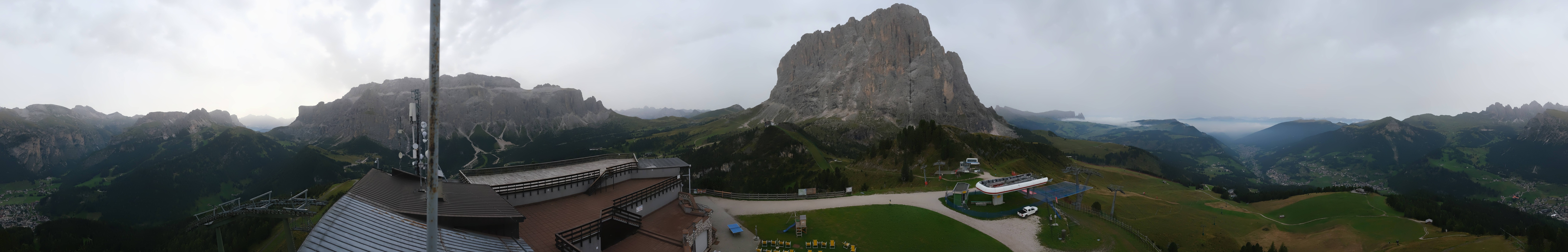 Archiv Foto Webcam Gröden: Ausblick Ciampinoi