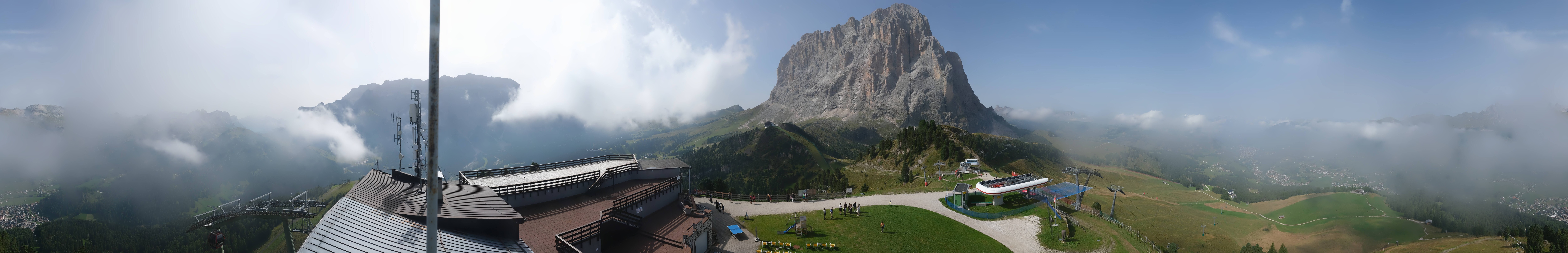 Archiv Foto Webcam Gröden: Ausblick Ciampinoi