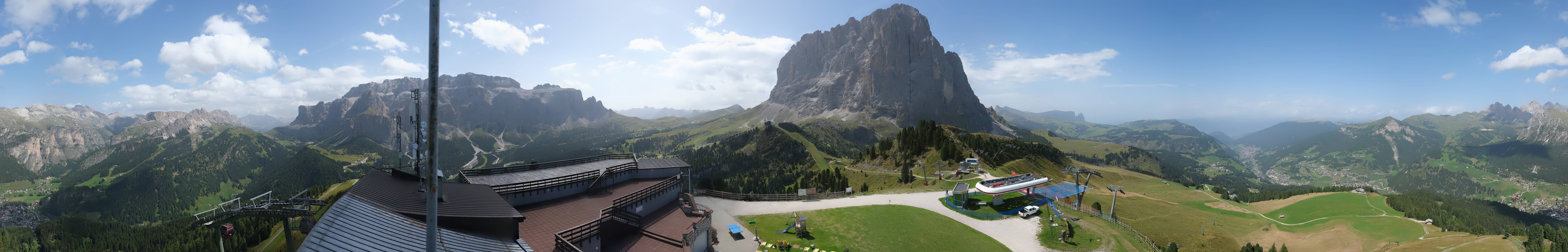 Archiv Foto Webcam Gröden: Ausblick Ciampinoi
