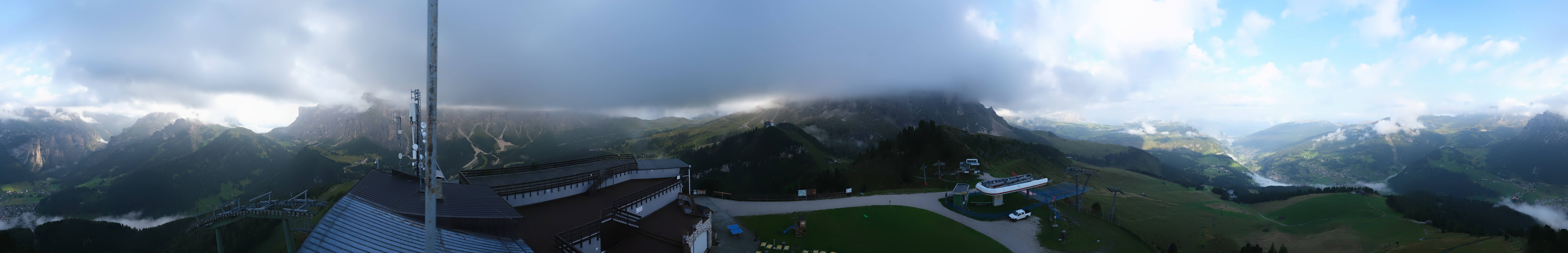 Archiv Foto Webcam Gröden: Ausblick Ciampinoi