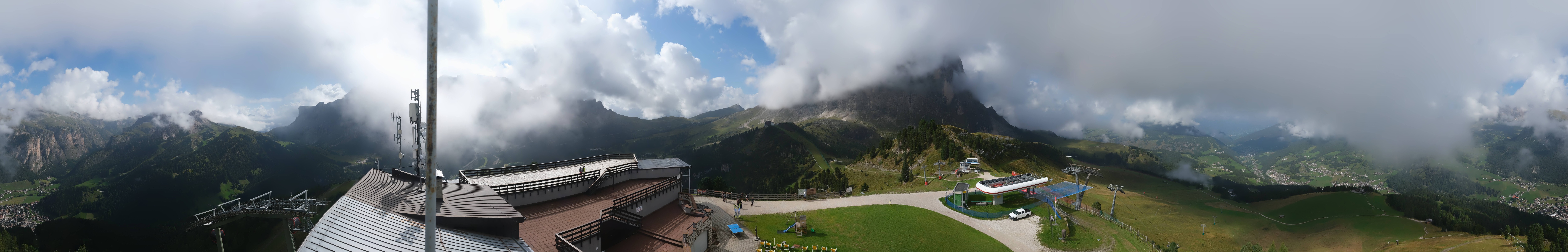 Archiv Foto Webcam Gröden: Ausblick Ciampinoi