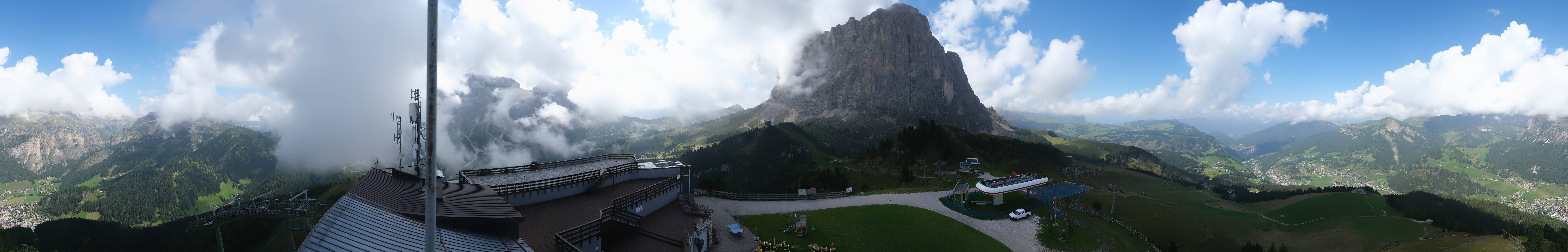Archiv Foto Webcam Gröden: Ausblick Ciampinoi