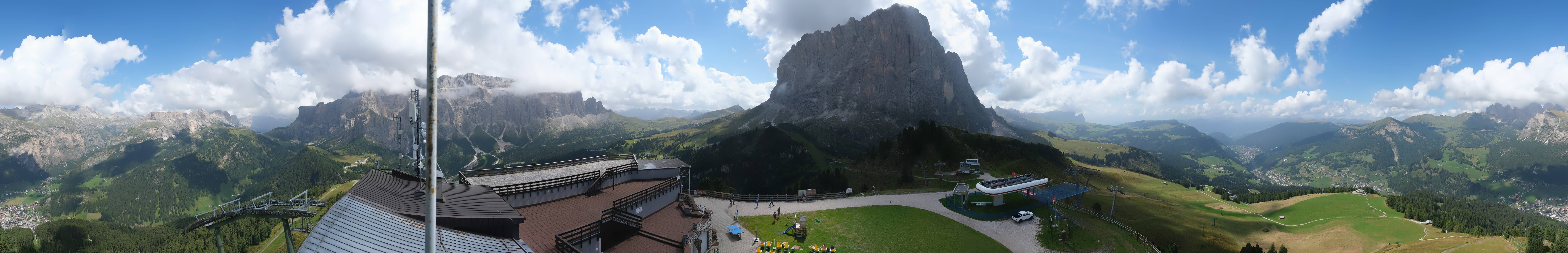 Archiv Foto Webcam Gröden: Ausblick Ciampinoi