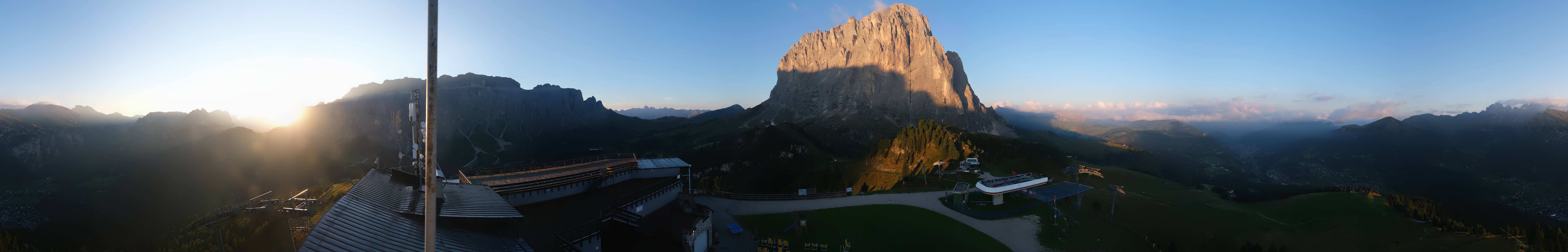 Archiv Foto Webcam Gröden: Ausblick Ciampinoi