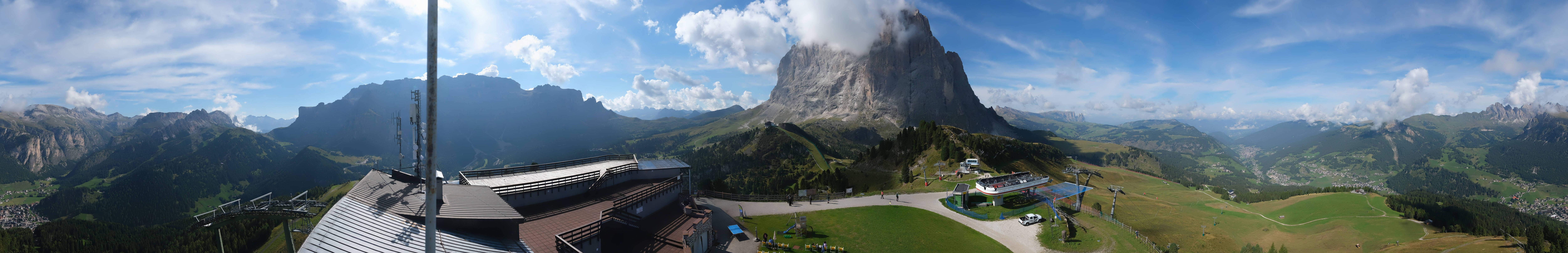 Archiv Foto Webcam Gröden: Ausblick Ciampinoi