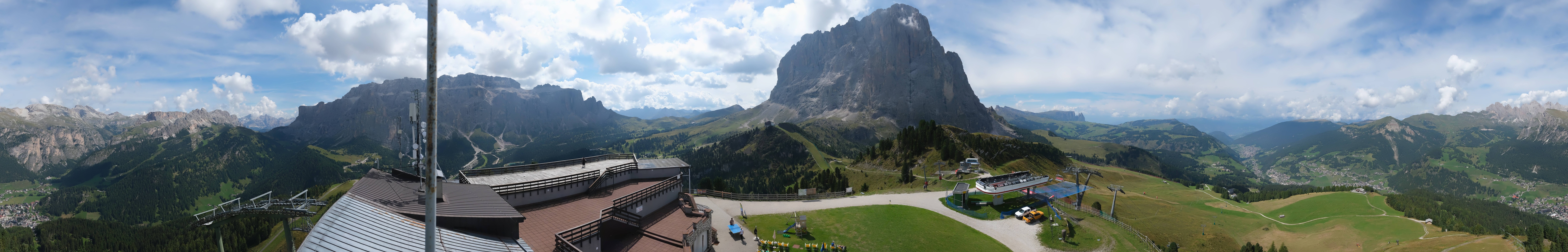 Archiv Foto Webcam Gröden: Ausblick Ciampinoi
