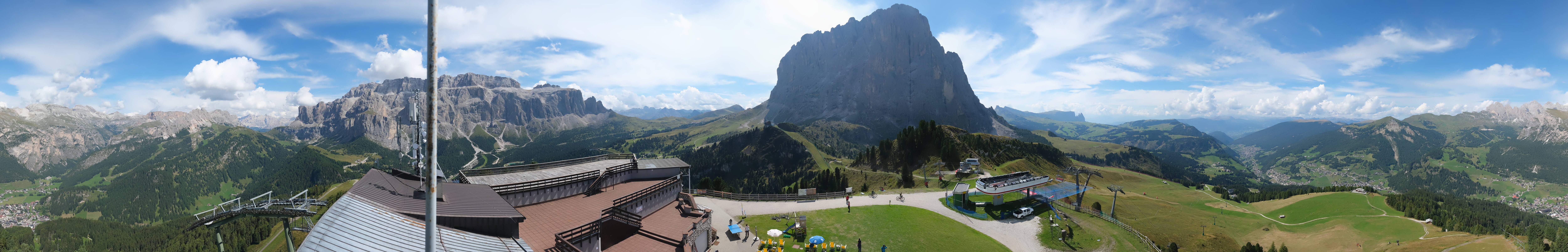 Archiv Foto Webcam Gröden: Ausblick Ciampinoi