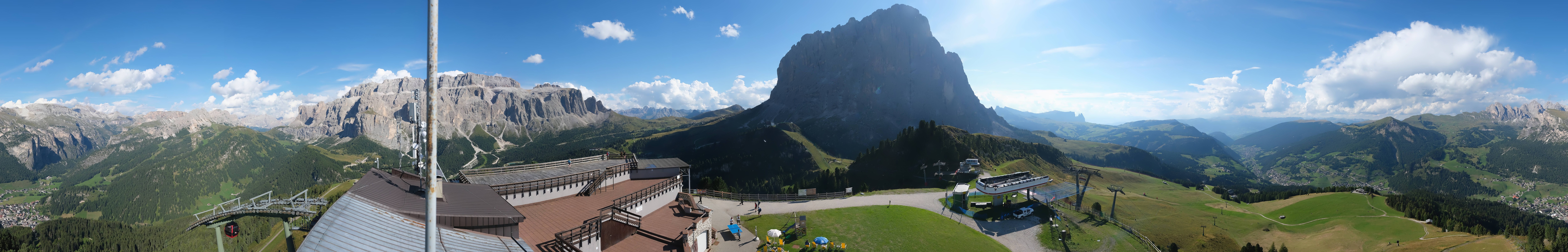 Archiv Foto Webcam Gröden: Ausblick Ciampinoi