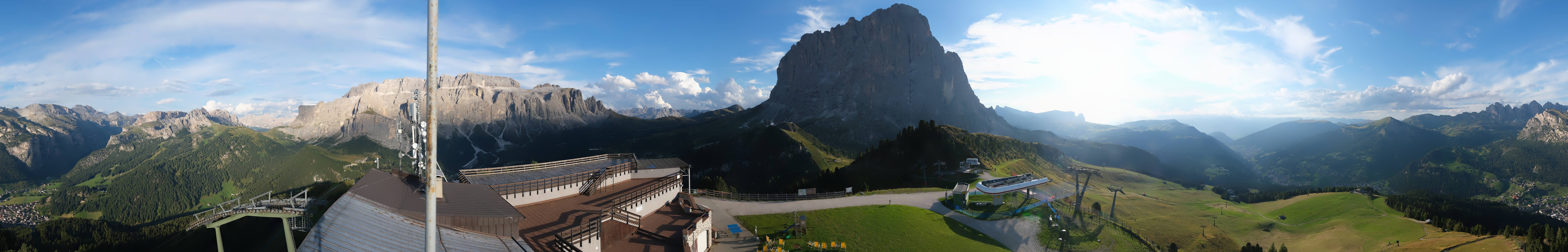 Archiv Foto Webcam Gröden: Ausblick Ciampinoi