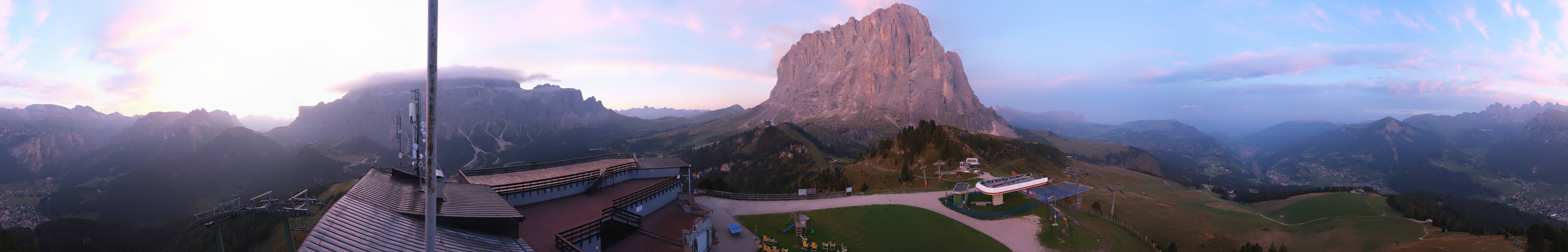 Archiv Foto Webcam Gröden: Ausblick Ciampinoi