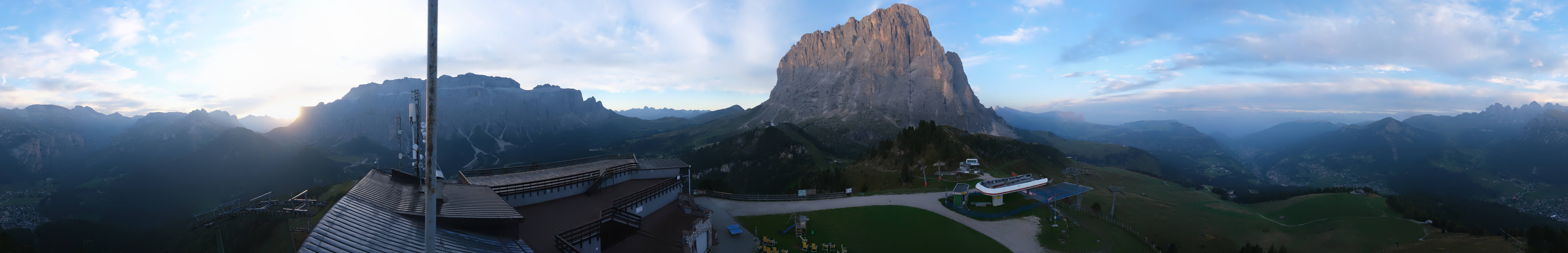 Archiv Foto Webcam Gröden: Ausblick Ciampinoi