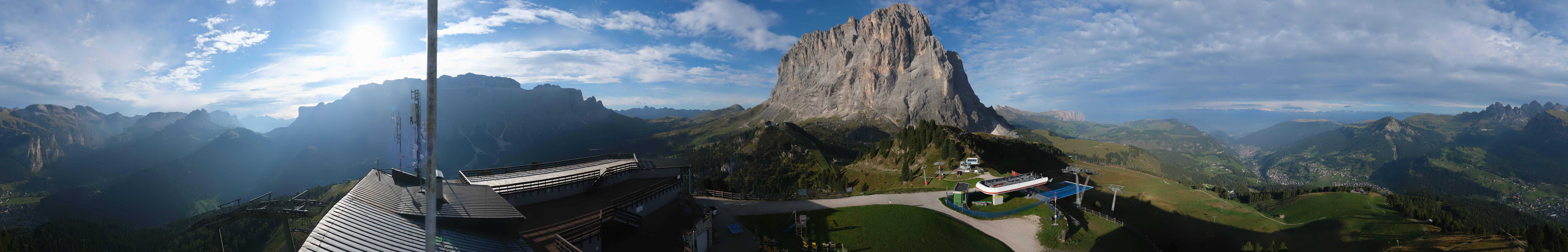 Archiv Foto Webcam Gröden: Ausblick Ciampinoi