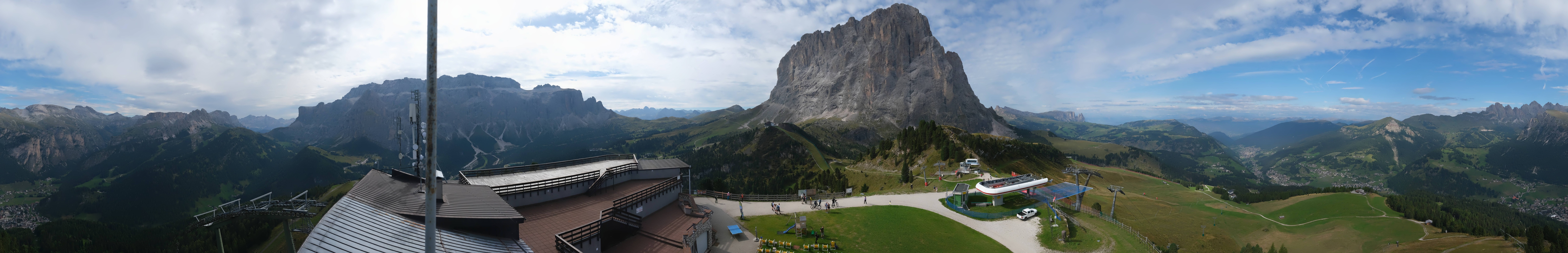 Archiv Foto Webcam Gröden: Ausblick Ciampinoi