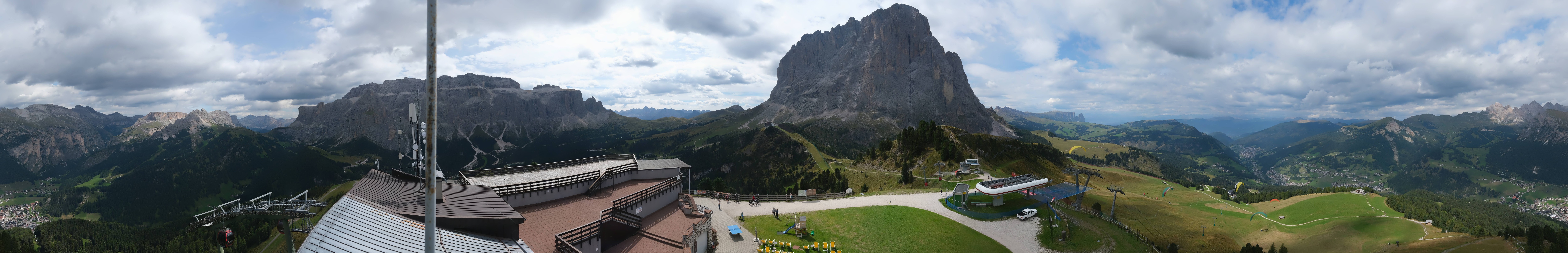 Archiv Foto Webcam Gröden: Ausblick Ciampinoi