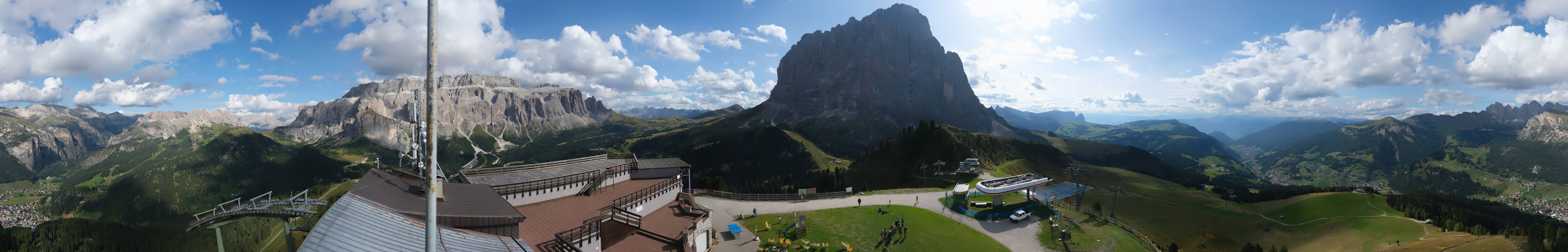 Archiv Foto Webcam Gröden: Ausblick Ciampinoi