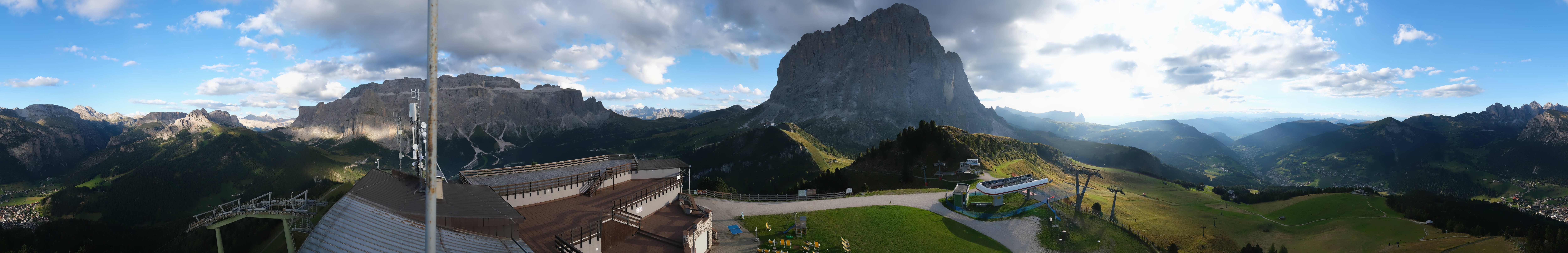 Archived image Webcam Val Gardena - View Ciampinoi top station
