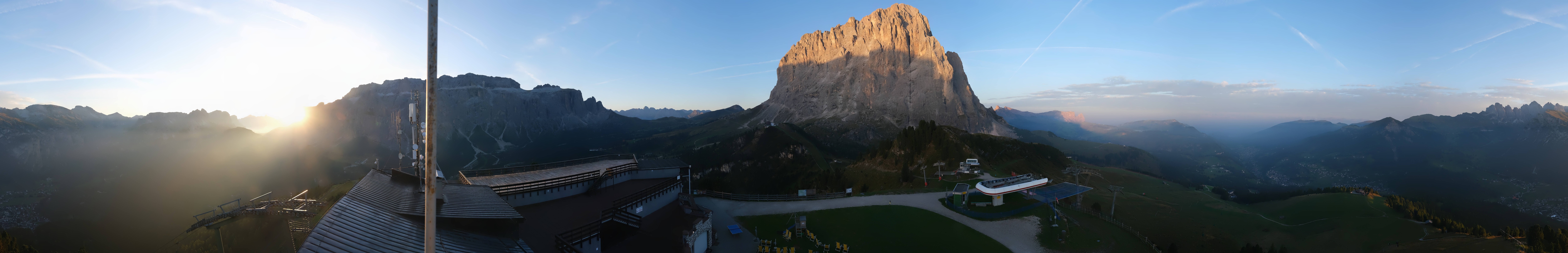 Archived image Webcam Val Gardena - View Ciampinoi top station