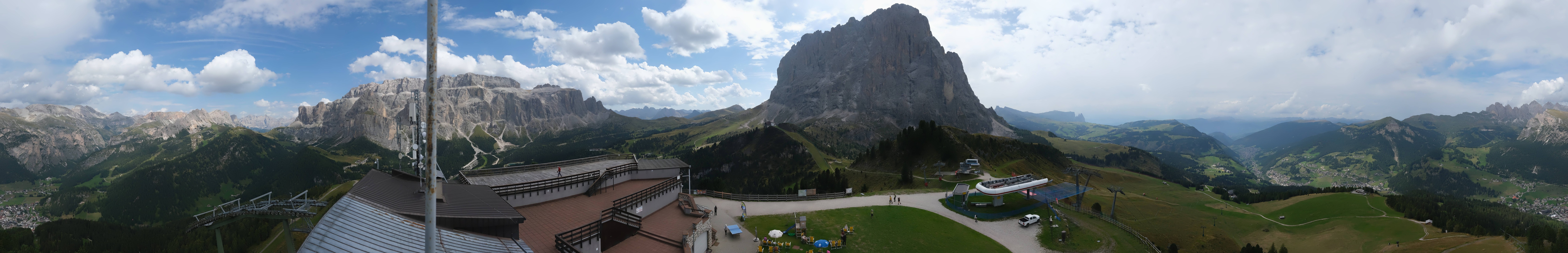 Archived image Webcam Val Gardena - View Ciampinoi top station