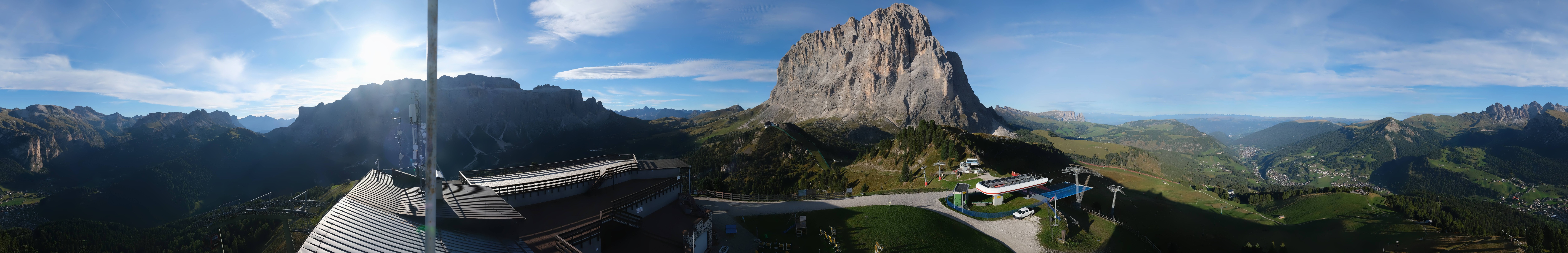 Archiv Foto Webcam Gröden: Ausblick Ciampinoi