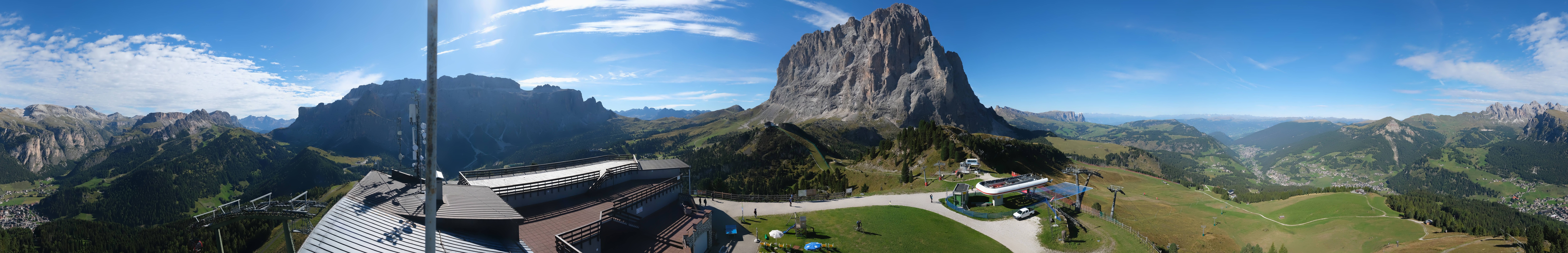 Archiv Foto Webcam Gröden: Ausblick Ciampinoi