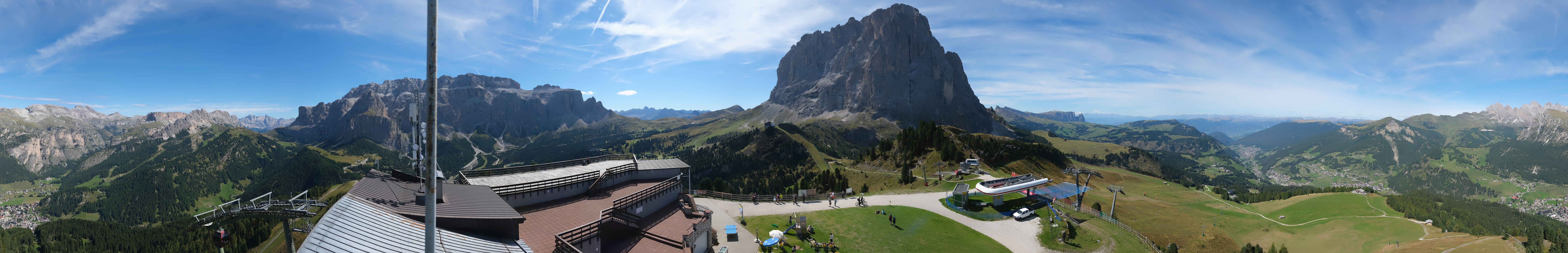 Archiv Foto Webcam Gröden: Ausblick Ciampinoi