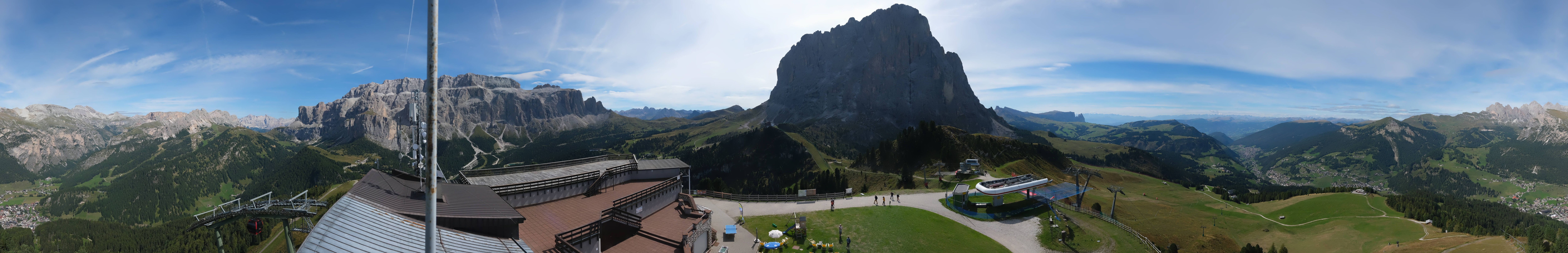 Archiv Foto Webcam Gröden: Ausblick Ciampinoi