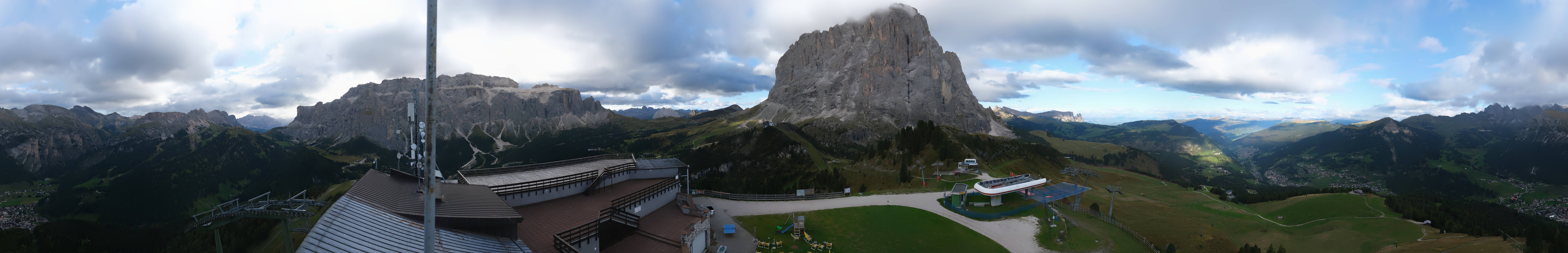 Archiv Foto Webcam Gröden: Ausblick Ciampinoi