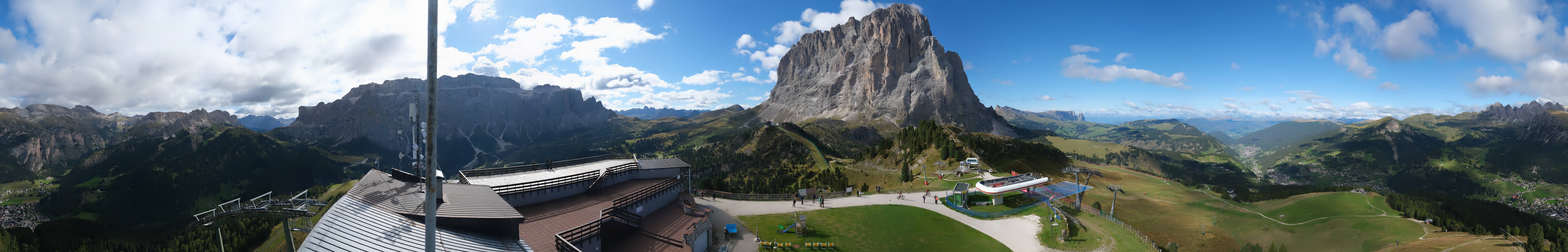 Archiv Foto Webcam Gröden: Ausblick Ciampinoi