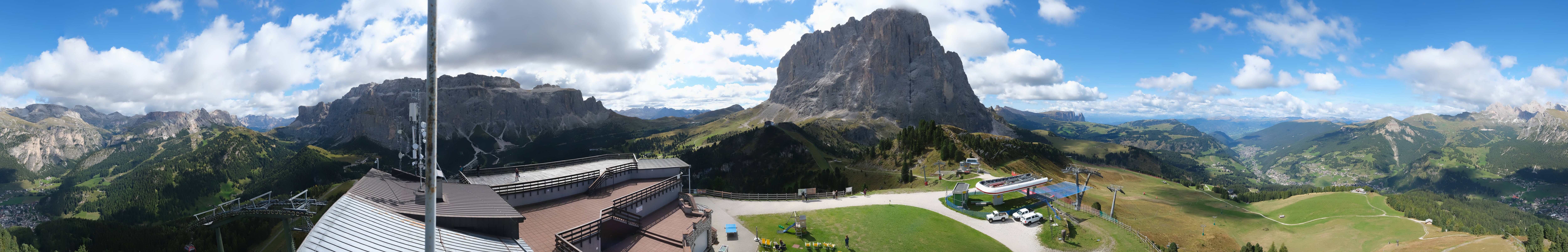 Archiv Foto Webcam Gröden: Ausblick Ciampinoi