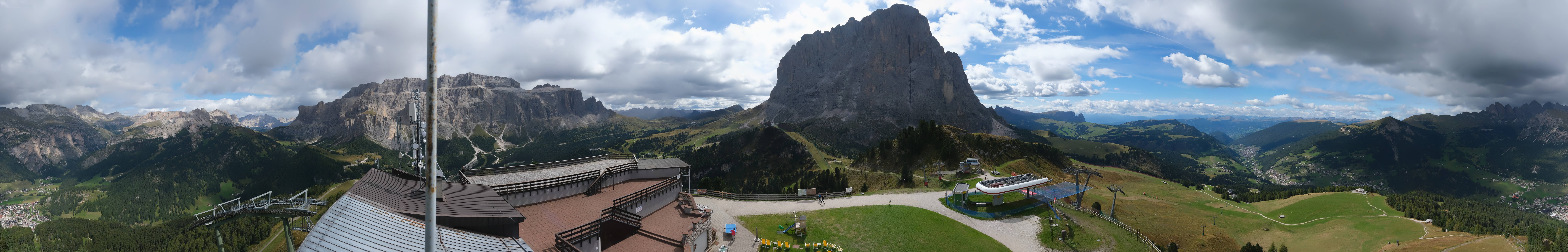 Archiv Foto Webcam Gröden: Ausblick Ciampinoi