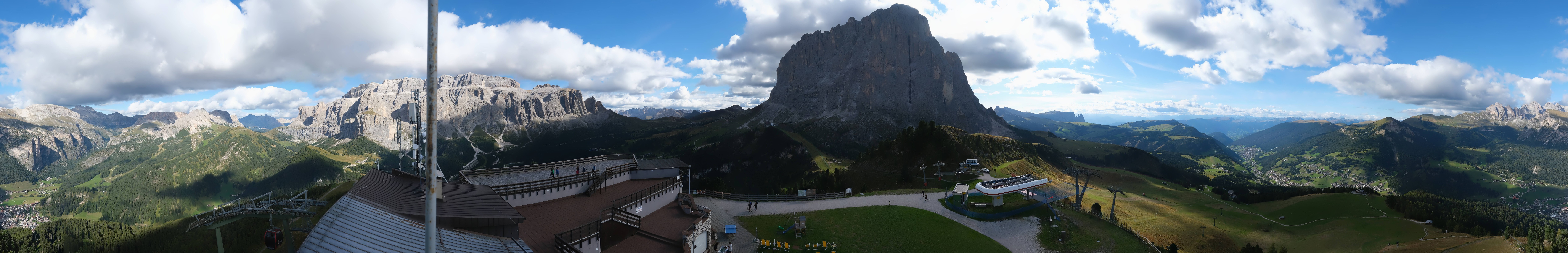 Archiv Foto Webcam Gröden: Ausblick Ciampinoi