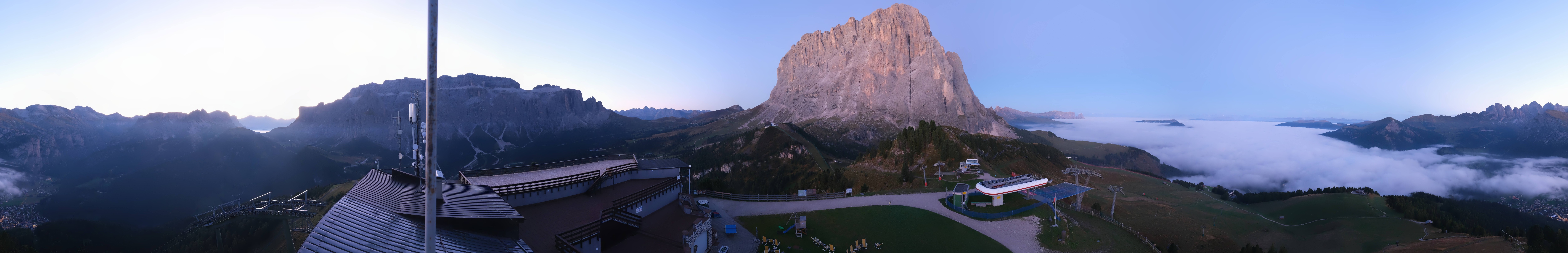 Archiv Foto Webcam Gröden: Ausblick Ciampinoi