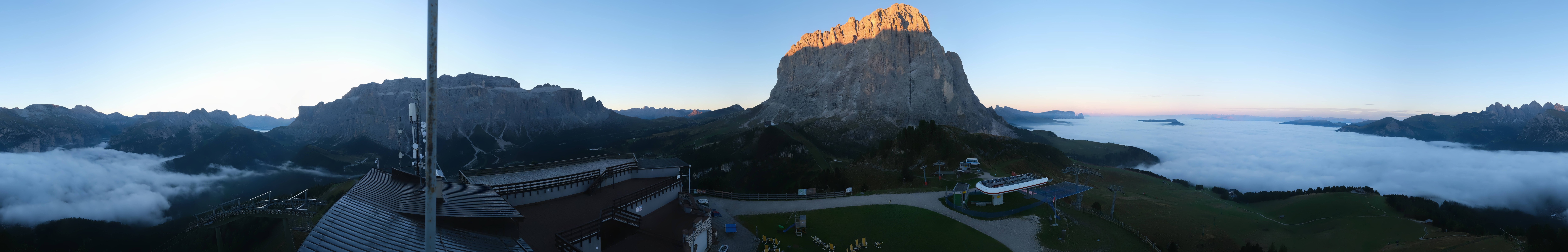 Archiv Foto Webcam Gröden: Ausblick Ciampinoi