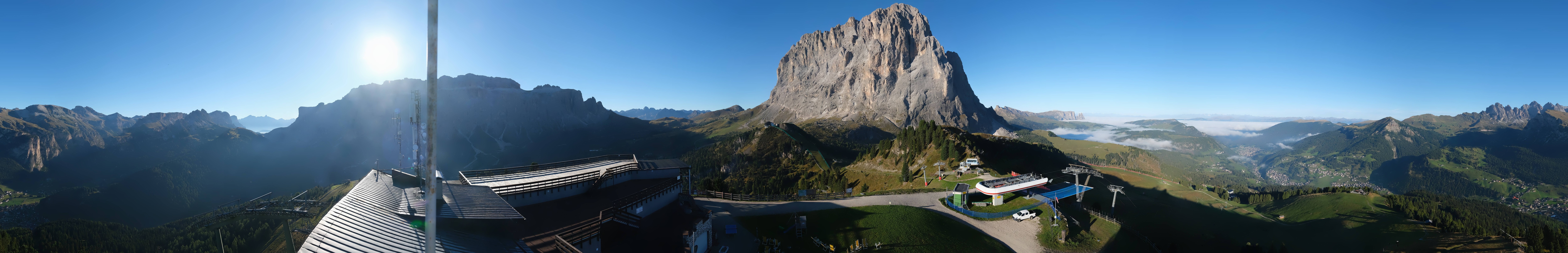 Archiv Foto Webcam Gröden: Ausblick Ciampinoi