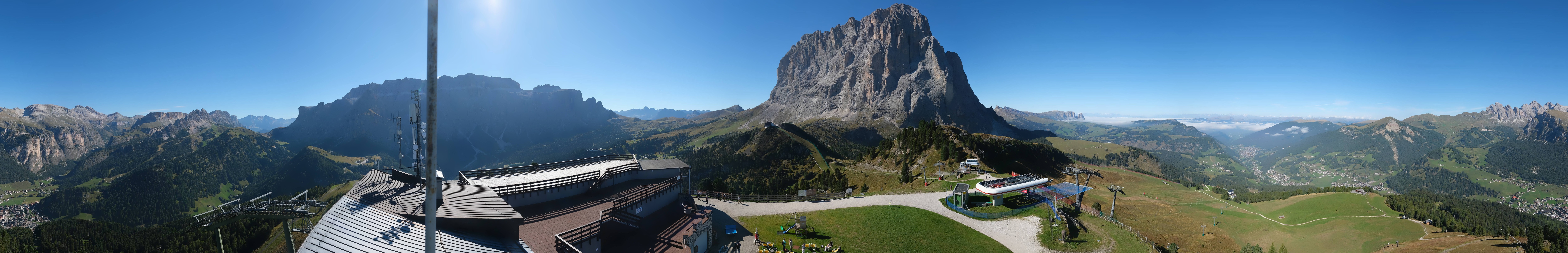 Archiv Foto Webcam Gröden: Ausblick Ciampinoi