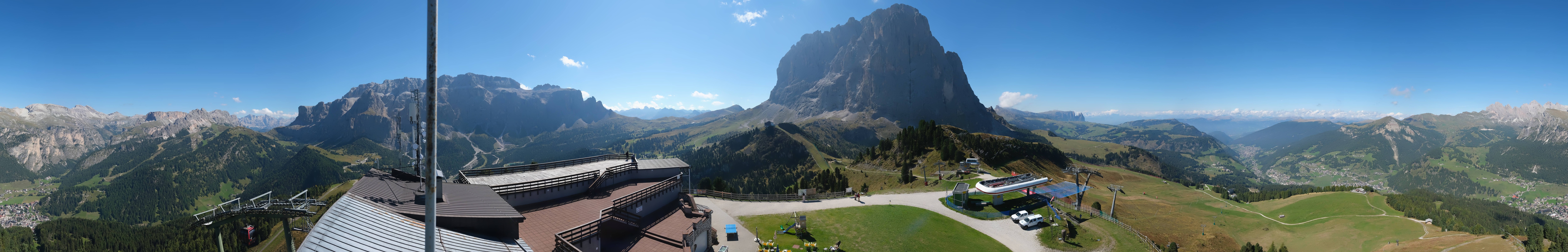 Archiv Foto Webcam Gröden: Ausblick Ciampinoi