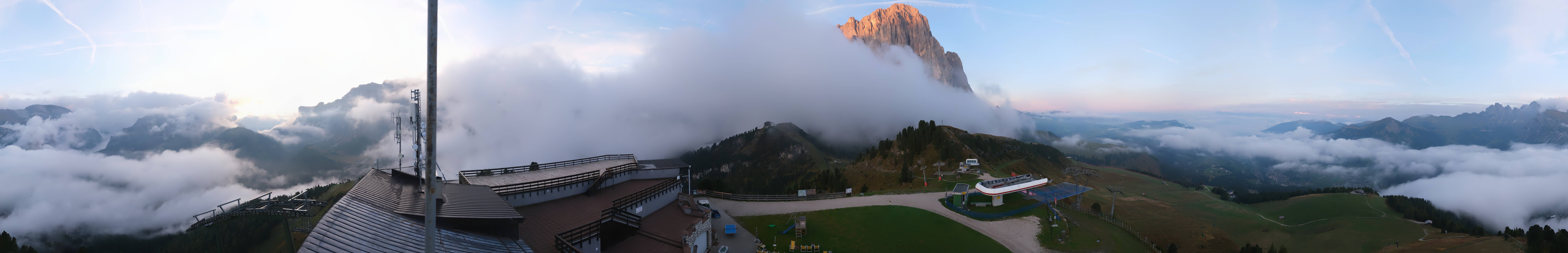 Archiv Foto Webcam Gröden: Ausblick Ciampinoi