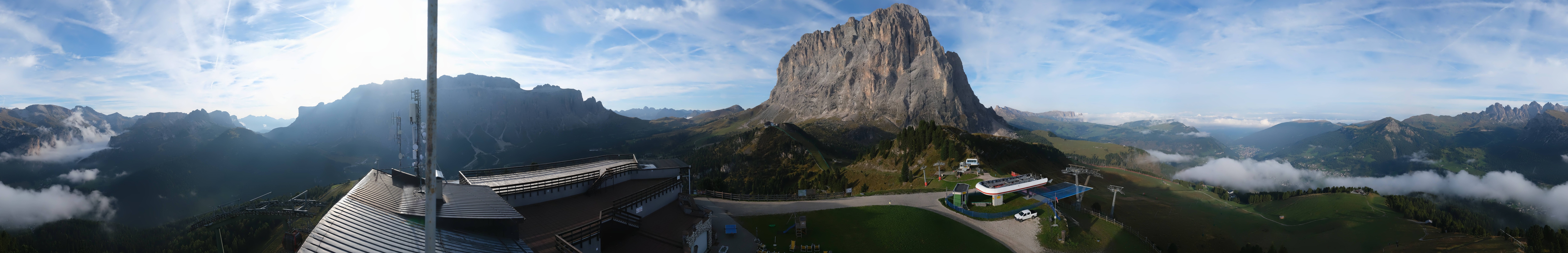 Archiv Foto Webcam Gröden: Ausblick Ciampinoi