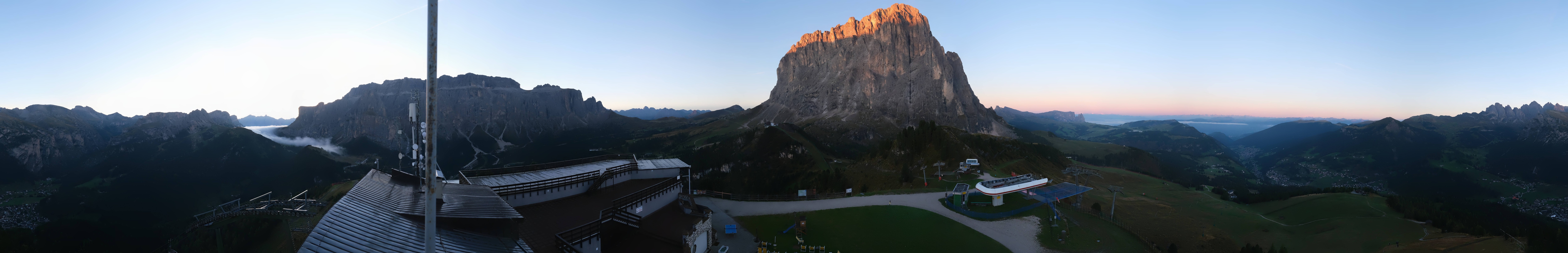 Archiv Foto Webcam Gröden: Ausblick Ciampinoi