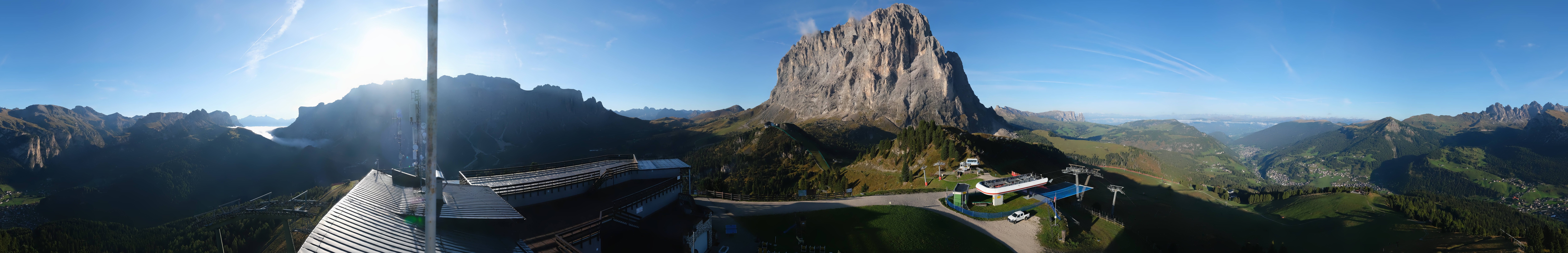 Archiv Foto Webcam Gröden: Ausblick Ciampinoi