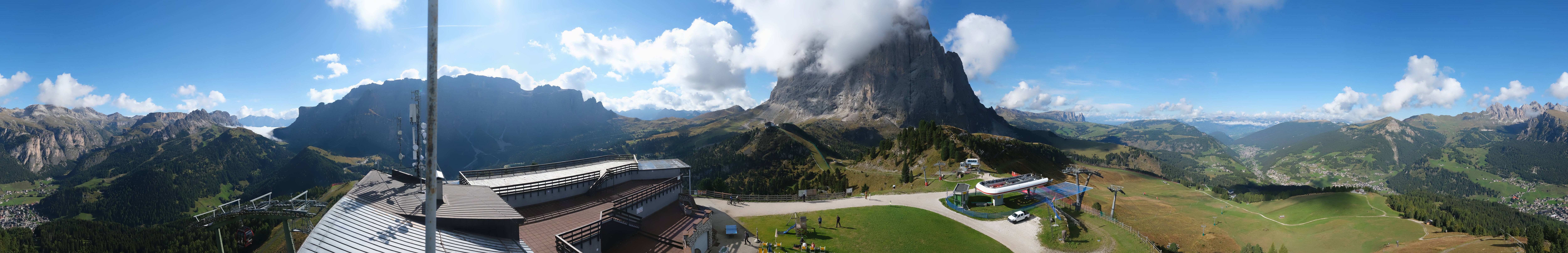 Archiv Foto Webcam Gröden: Ausblick Ciampinoi
