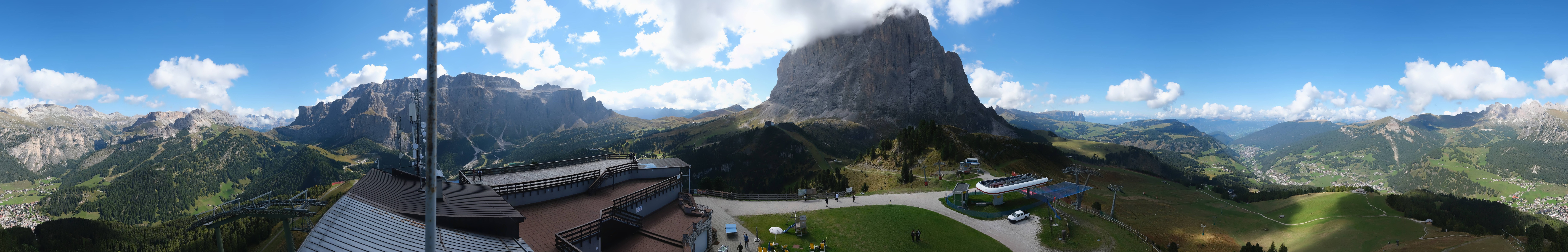 Archiv Foto Webcam Gröden: Ausblick Ciampinoi