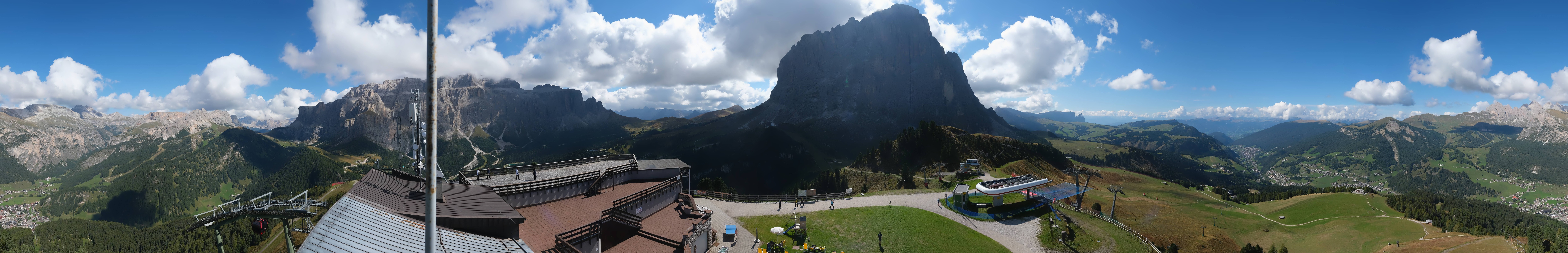 Archiv Foto Webcam Gröden: Ausblick Ciampinoi