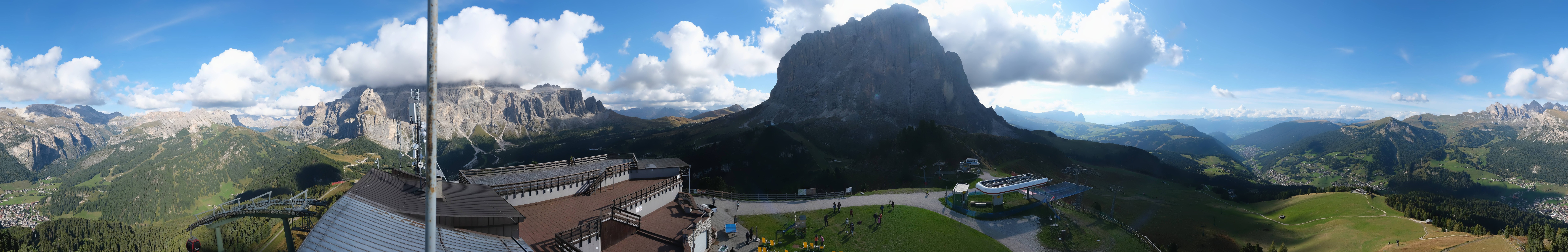 Archiv Foto Webcam Gröden: Ausblick Ciampinoi
